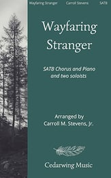 Wayfaring Stranger SATB choral sheet music cover